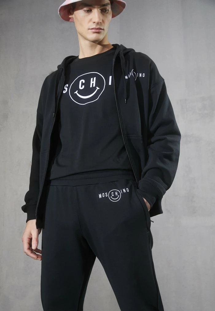MOSCHINO TROUSERS - Tracksuit Bottoms - Black 4 MOSCHINO TROUSERS - Tracksuit Bottoms - Black - Image 4