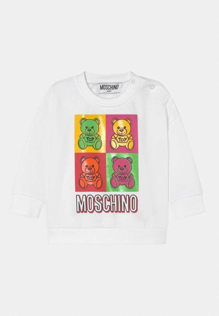MOSCHINO UNISEX - Sweatshirt - Optical White 1 MOSCHINO UNISEX - Sweatshirt - Optical White