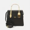 MOSCHINO ARCHIVE SHOULDER BAG - Handbag - Black