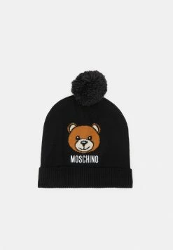 MOSCHINO KID TEEN HAT UNISEX - Beanie - Black