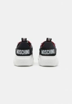 MOSCHINO UNISEX - Trainers - White/red -MOSCHINO SHOP 5b7fc46d2b3e456d85c02b73ad7a3e05