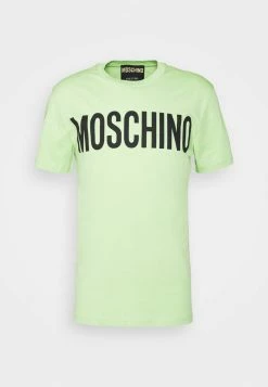 MOSCHINO Print T-shirt - Green -MOSCHINO SHOP 5c2c70caf6e14a7bb96f3922bc173f76