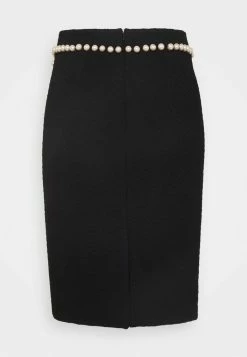 MOSCHINO SKIRT - Pencil Skirt - Fantasy Black -MOSCHINO SHOP 5c7a7ac8c3164145a0837b11fe6e649c