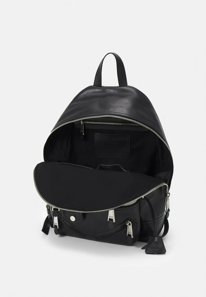 MOSCHINO BIKER BAG UNISEX - Rucksack - Black 3 MOSCHINO BIKER BAG UNISEX - Rucksack - Black - Image 3