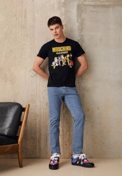 MOSCHINO UNISEX - Print T-shirt - Black