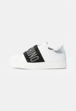 MOSCHINO Slip-ons - White/stones