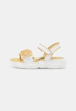 MOSCHINO Sandals - White/gold