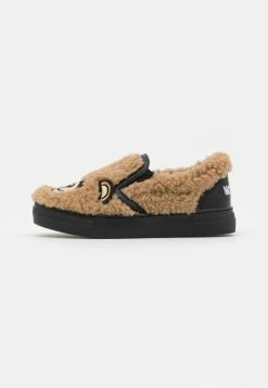 MOSCHINO UNISEX - Slip-ons - Brown