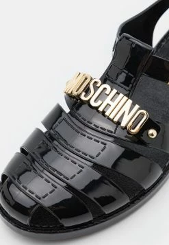 MOSCHINO Sandals - Nero -MOSCHINO SHOP 60a90ad954fd4e7b9a76caf55b92ba7e