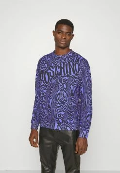 MOSCHINO Sweatshirt - Black/blue