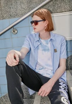 MOSCHINO TROUSERS - Tracksuit Bottoms - Black -MOSCHINO SHOP 60e77cc9d2534873921d3b8dd0c34f5c