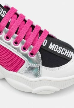 MOSCHINO Trainers - White/fuxia -MOSCHINO SHOP 6104a4d697484699a8b86eff8273c0ed