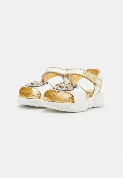 Alternative view of MOSCHINO Sandals - White/gold