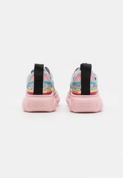 MOSCHINO TEDDY SOLE LACE - Trainers - Multi-coloured -MOSCHINO SHOP 61be243c0d814564bdbbd833fdcc85f1