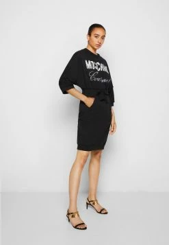 MOSCHINO UNITARD - Day Dress - Black -MOSCHINO SHOP 638ad42529664f379f4c1173edb6811b