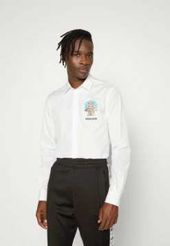 MOSCHINO Shirt - Fantasy White -MOSCHINO SHOP 645d2630b9f44b87b75a19e60cd692e4