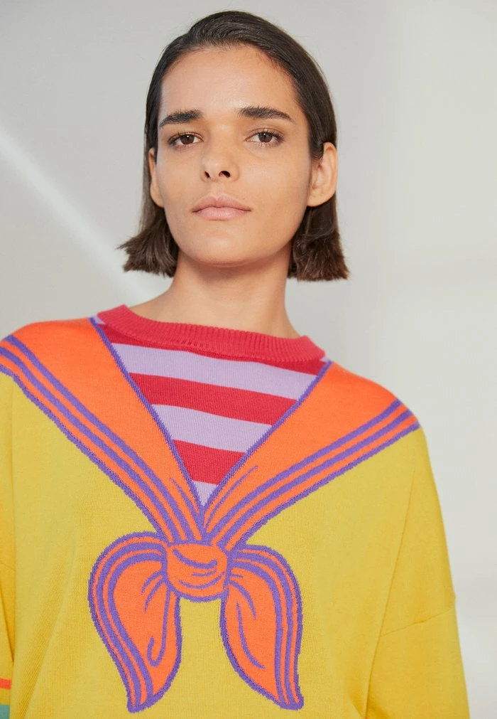 MOSCHINO TROMPE LOEIL - Jumper - Multi-coloured 1 MOSCHINO TROMPE LOEIL - Jumper - Multi-coloured