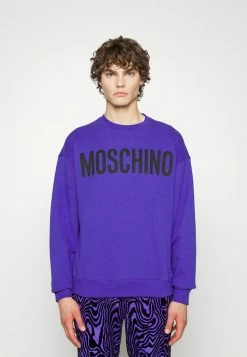 MOSCHINO Sweatshirt - Purple -MOSCHINO SHOP 65395cc26feb426f824d970aa55f9fba