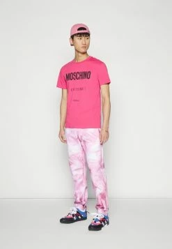 MOSCHINO Print T-shirt - Fucsia -MOSCHINO SHOP 66a55bad0a7346938b7b34894a030a81