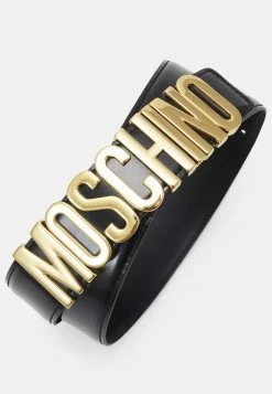 MOSCHINO UNISEX - Belt - Black -MOSCHINO SHOP 67514950b28e4ccda9dda17da67e1f75
