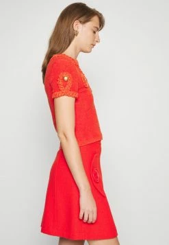 MOSCHINO MILITARY DETAILS - Jumper - Orange -MOSCHINO SHOP 675d21c010844a8c9c43d91d56357143