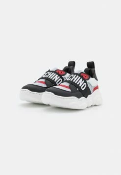 Alternative view of MOSCHINO UNISEX - Trainers - White/black/red