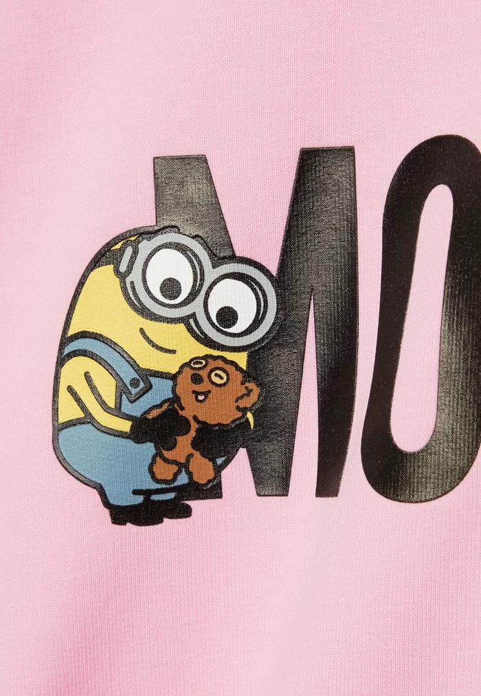 MOSCHINO ADDITION MINIONS UNISEX - Sweatshirt - Sweet Pink 3 MOSCHINO ADDITION MINIONS UNISEX - Sweatshirt - Sweet Pink - Image 3