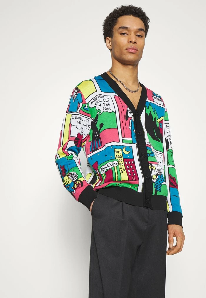 MOSCHINO JACKET - Cardigan - Black 7 MOSCHINO JACKET - Cardigan - Black - Image 7