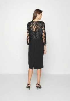 MOSCHINO DRESS - Cocktail Dress / Party Dress - Fantasy Black -MOSCHINO SHOP 699037246b6e4d7e988b8fc858ac8600