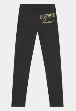 MOSCHINO Leggings - Trousers - Black
