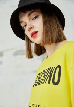 MOSCHINO INSTITUTIONAL LOGOS - Sweatshirt - Fantasy Yellow 11 MOSCHINO INSTITUTIONAL LOGOS - Sweatshirt - Fantasy Yellow -MOSCHINO SHOP 6a39dabd5e99464887dea0fb261352eb