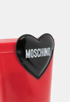 MOSCHINO Wellies - Red -MOSCHINO SHOP 6a6239ddbdec4cc791f1e1fa514fe1e2