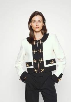 MOSCHINO JACKET - Blazer - Fantasy Ivory -MOSCHINO SHOP 6a8d784c86c24b12a992ac40f07a5e9c