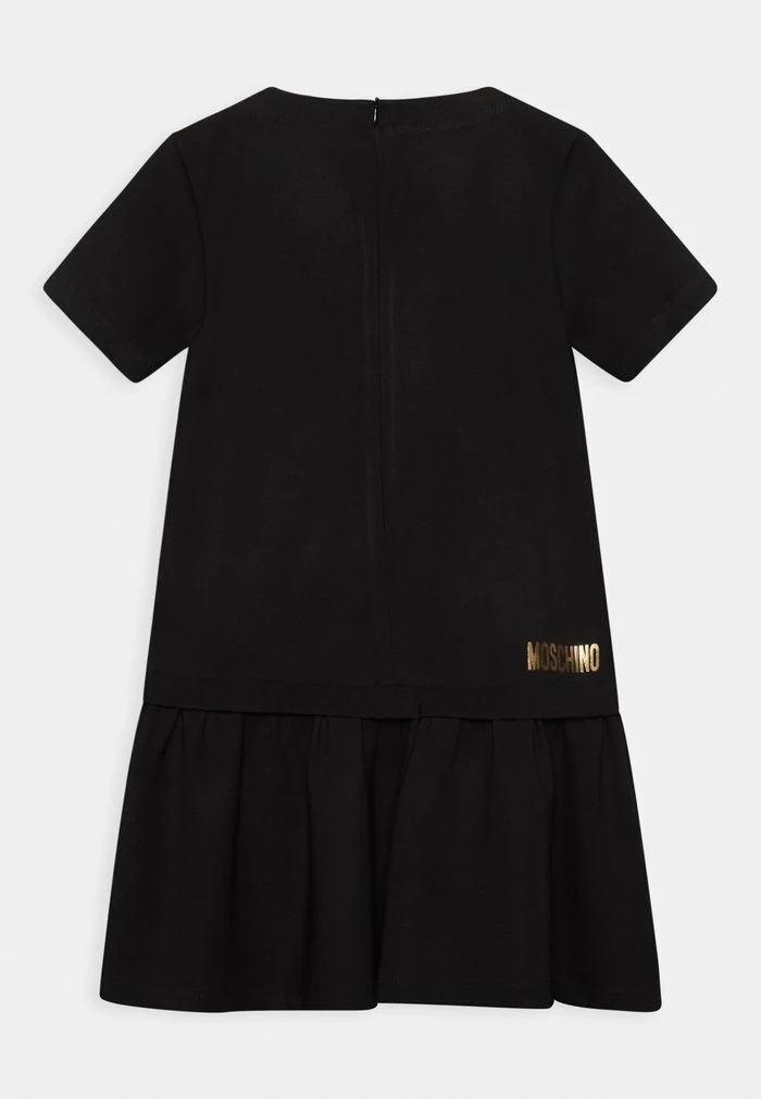 MOSCHINO DRESS - Jersey Dress - Black 2 MOSCHINO DRESS - Jersey Dress - Black - Image 2