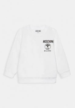 MOSCHINO ADDITION UNISEX - Sweatshirt - Optical White