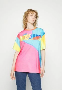 MOSCHINO PROJECTION - Print T-shirt - Fantasy -MOSCHINO SHOP 6b51e23739f74b61878f49868d072586