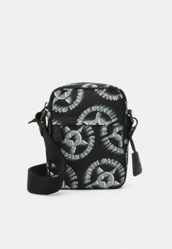 MOSCHINO SHOULDER UNISEX - Across Body Bag - Black -MOSCHINO SHOP 6bbff9c2133047d6bf5610520c542e43