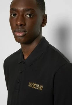 MOSCHINO UPPER BODY GARMENT - Polo Shirt - Black -MOSCHINO SHOP 6bd20b3f34a642c693ec4ca0bfac55bf