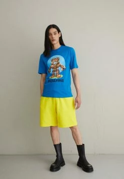 MOSCHINO Print T-shirt - Fantasy Blue