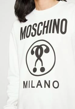 MOSCHINO Sweatshirt - Fantasy White -MOSCHINO SHOP 6bf6ca2ca6754e4d8d4bb246af73630b
