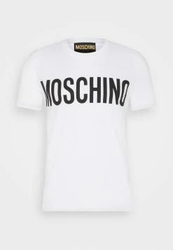 MOSCHINO Print T-shirt - White -MOSCHINO SHOP 6bf8a8d9ff78446888717e714d547933