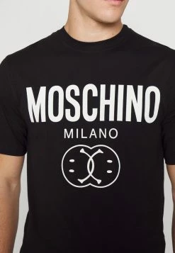 MOSCHINO Print T-shirt - Black -MOSCHINO SHOP 6c27b55e3e7b4d6aac0d4efcea69d499