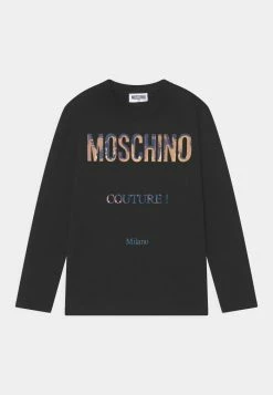 MOSCHINO UNISEX - Long Sleeved Top - Black
