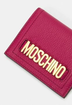MOSCHINO LETTERING WALLET - Wallet - Fucsia -MOSCHINO SHOP 6d69926069eb4db089d47d49265bb647