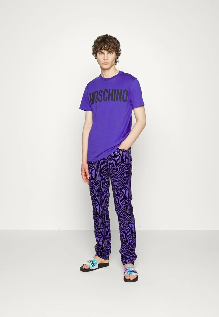 MOSCHINO TROUSERS - Trousers - Fantasy Blue 2 MOSCHINO TROUSERS - Trousers - Fantasy Blue - Image 2