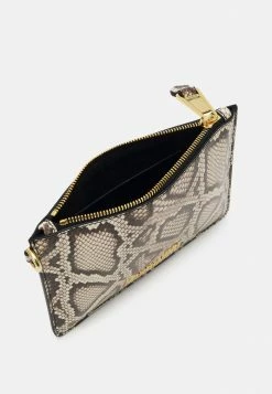 MOSCHINO LOGO UNISEX - Clutch - Beige -MOSCHINO SHOP 6e21491880b44d86bf7cc9ac74842d3f