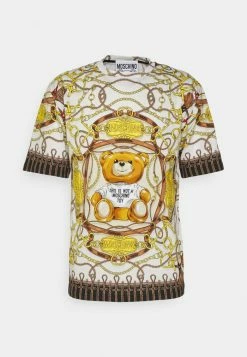MOSCHINO Print T-shirt - Ivory -MOSCHINO SHOP 6f44220e399040d4984a9ab07c21e64c
