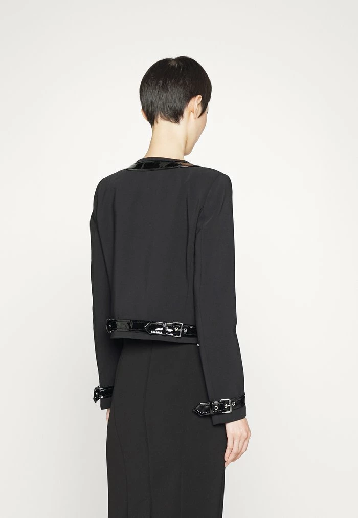 MOSCHINO BONDAGE BUCKLE - Blazer - Fantasy Black 5 MOSCHINO BONDAGE BUCKLE - Blazer - Fantasy Black - Image 5