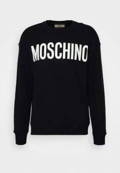 MOSCHINO Sweatshirt - Black -MOSCHINO SHOP 70b8f4470087422eb39aa6bba7f9d425