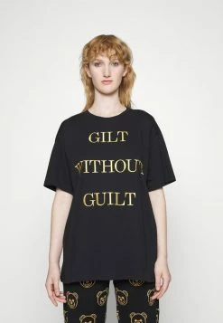 MOSCHINO Print T-shirt - Black -MOSCHINO SHOP 70da905753414a37946ac9d22dbe732f